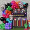 Day of the Dead Balloon Arch Garland Kit Dia De Los Muertos Party Decorations(Colorful)